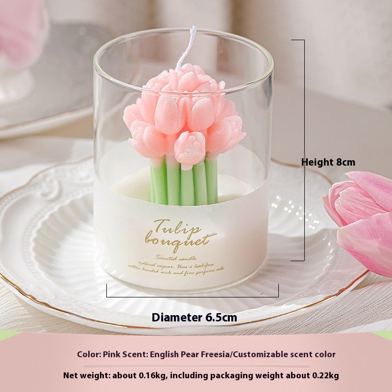 Rebirth Tulip Candle