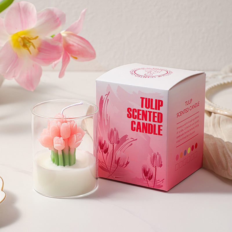 Rebirth Tulip Candle
