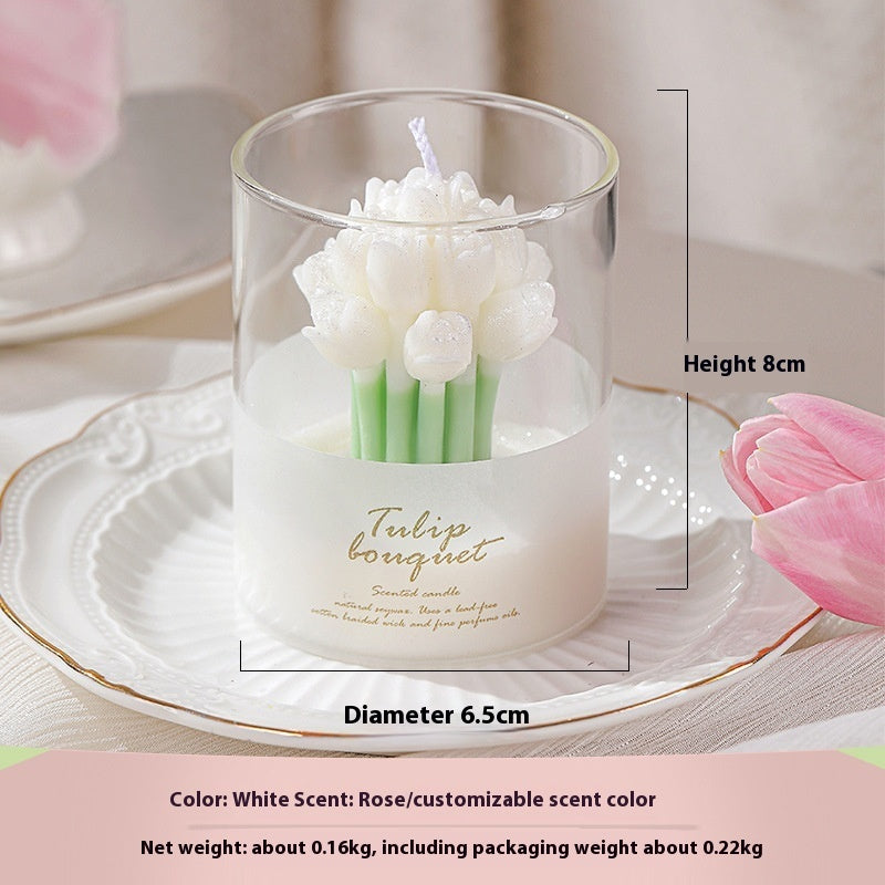 Rebirth Tulip Candle