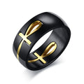 Egyptian Ankh Cross Ring