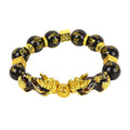 Black&Gold Obsidian Bracelet