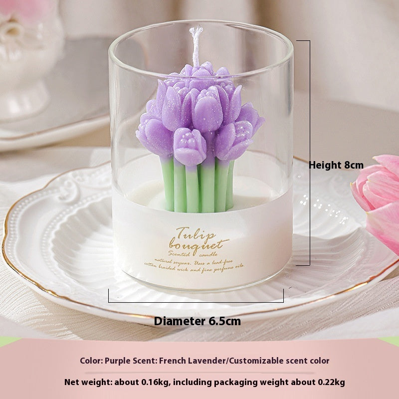 Rebirth Tulip Candle